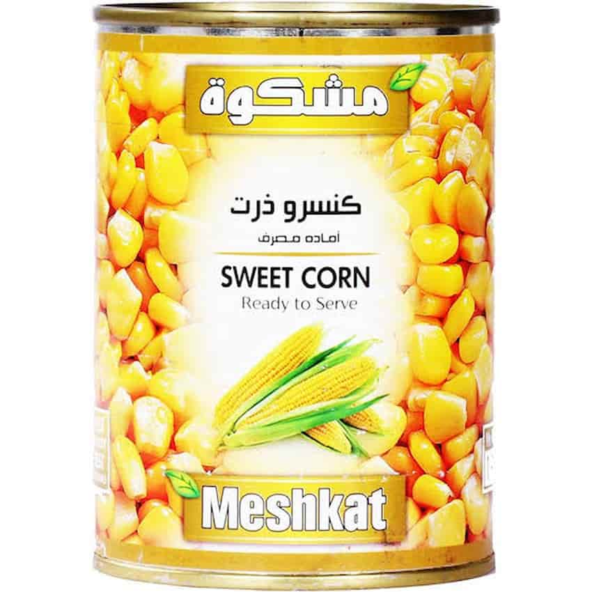 کنسرو ذرت مشکوه انتخابی ایده آل برای وعده های خوشمزه